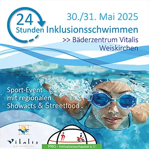 24 Stunden Inklusions-Schwimmen